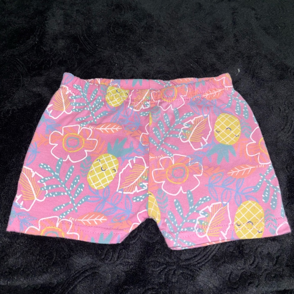 Baby Girl Summer Shorts | Size 3-6 months